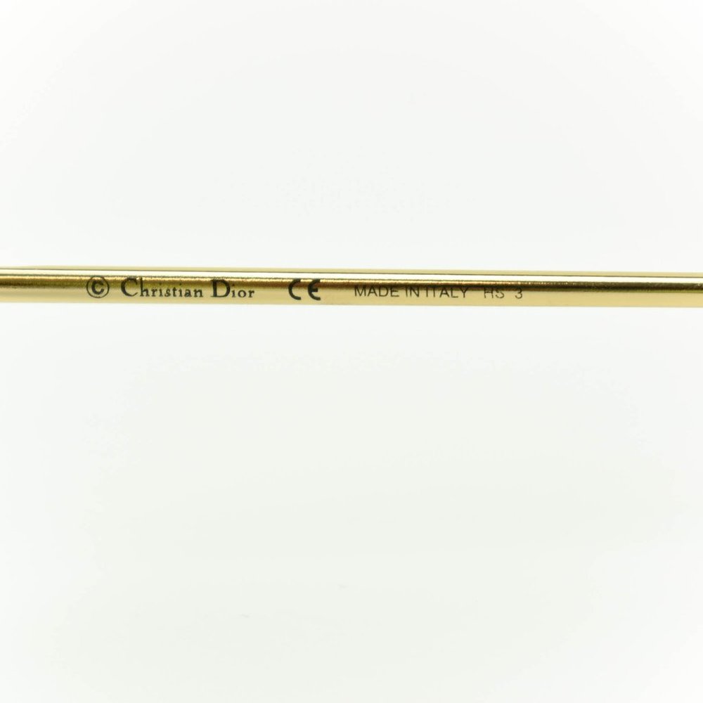 DIOR "Revolution2": Gold & "CD" Logo Aviator (mu) - Picture 8 of 10